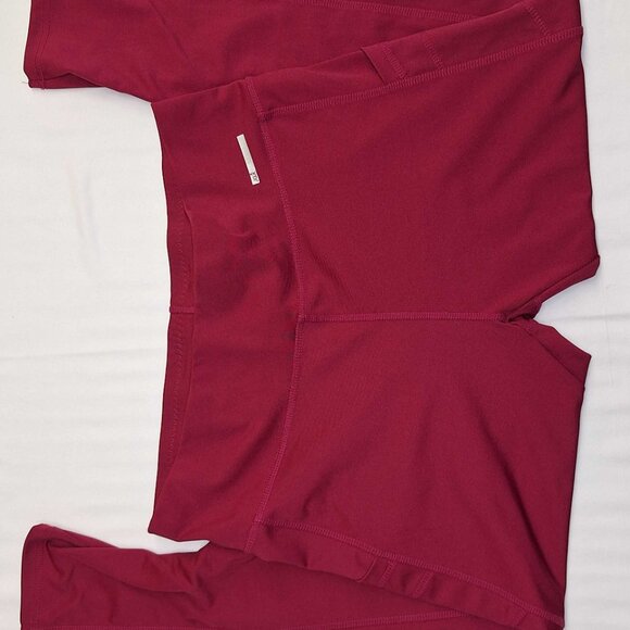 JGX Performance Leggings - Athletic Yoga Pants Red - Size XL - Picture 1 of 5